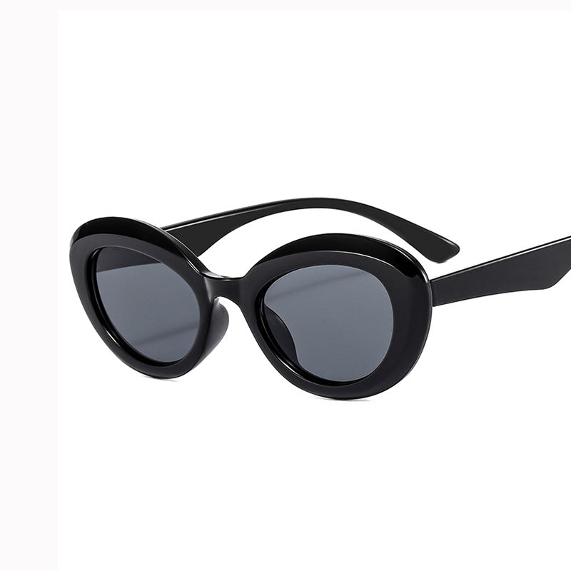 Wholesale Cat Eye Oval Small Frame Spice Girl Sunglasses